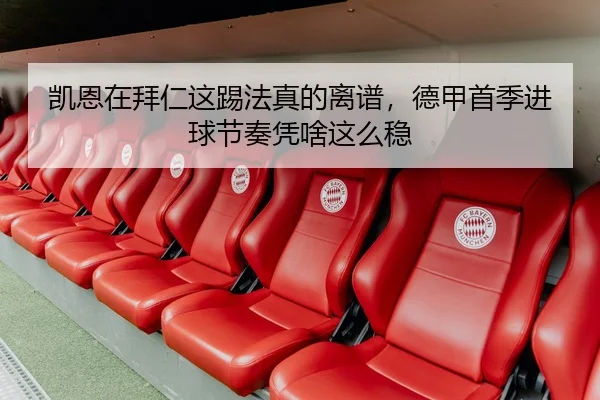 凯恩在拜仁这踢法真的离谱，德甲首季进球节奏凭啥这么稳